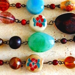 Long Beaded Necklace 💛